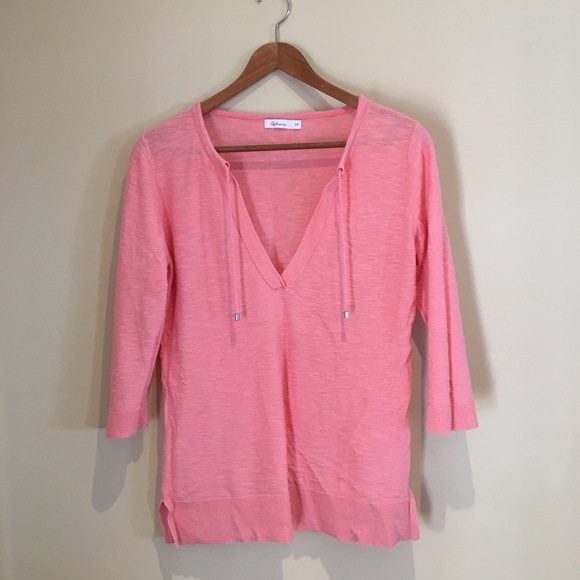 Reitmans 3/4 sleeve sweater coral color - Picture 1 of 5